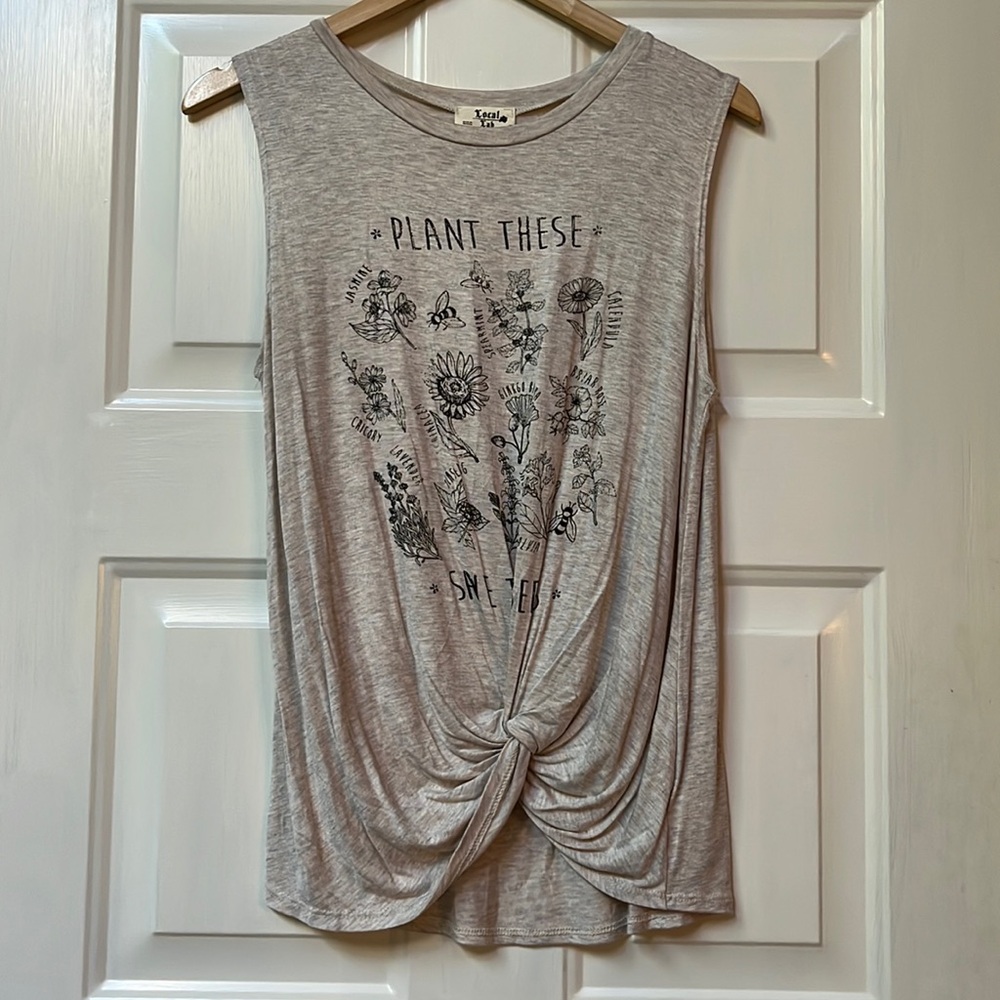 Local Lab “Plant These Save The Bees” Tank